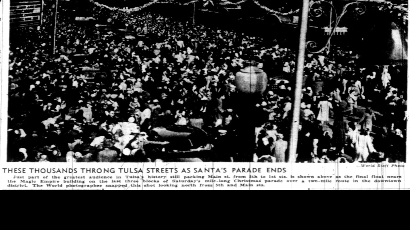 Has Gray Jaycees Revealed 5he Theme For 2022 Christmas Prade Throwback Tulsa: Post-War Christmas Parade Was Cause For Celebration |  History | Tulsaworld.com