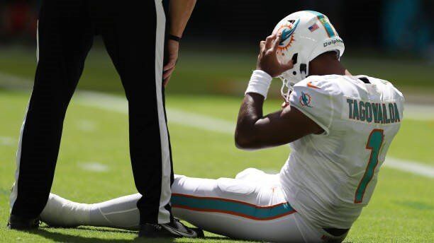 Amy Jackson Xx - Dolphins QB Tua Tagovailoa in concussion protocol again