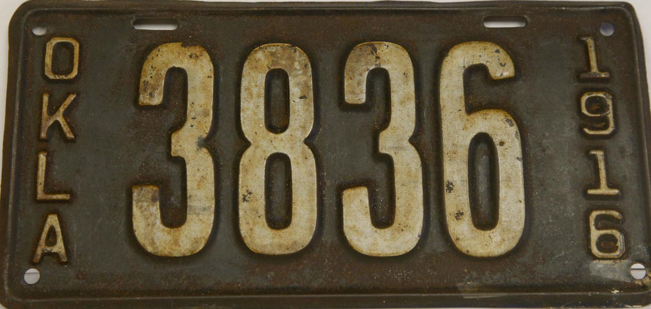 Photo gallery See Oklahoma's license plates from early 1900s through today