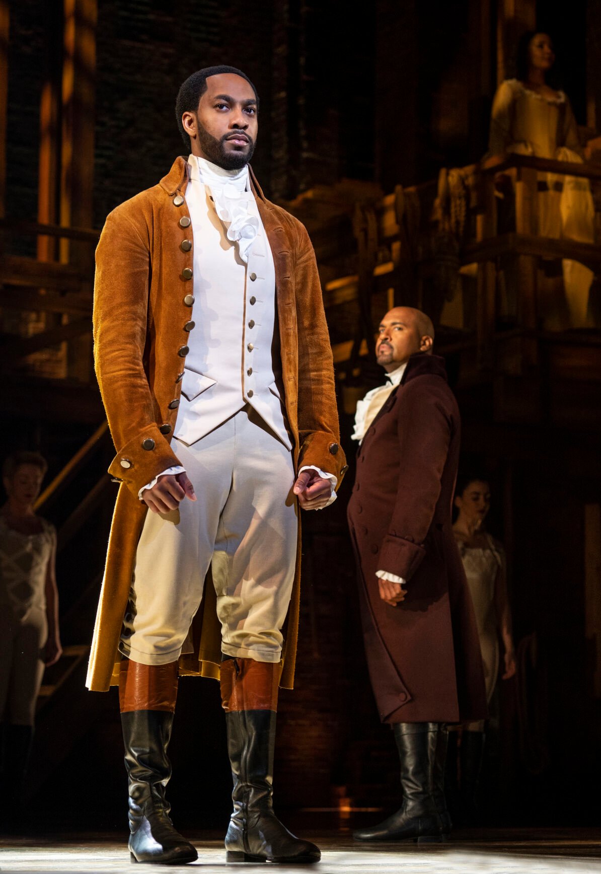 Hamilton characters played by same online actor