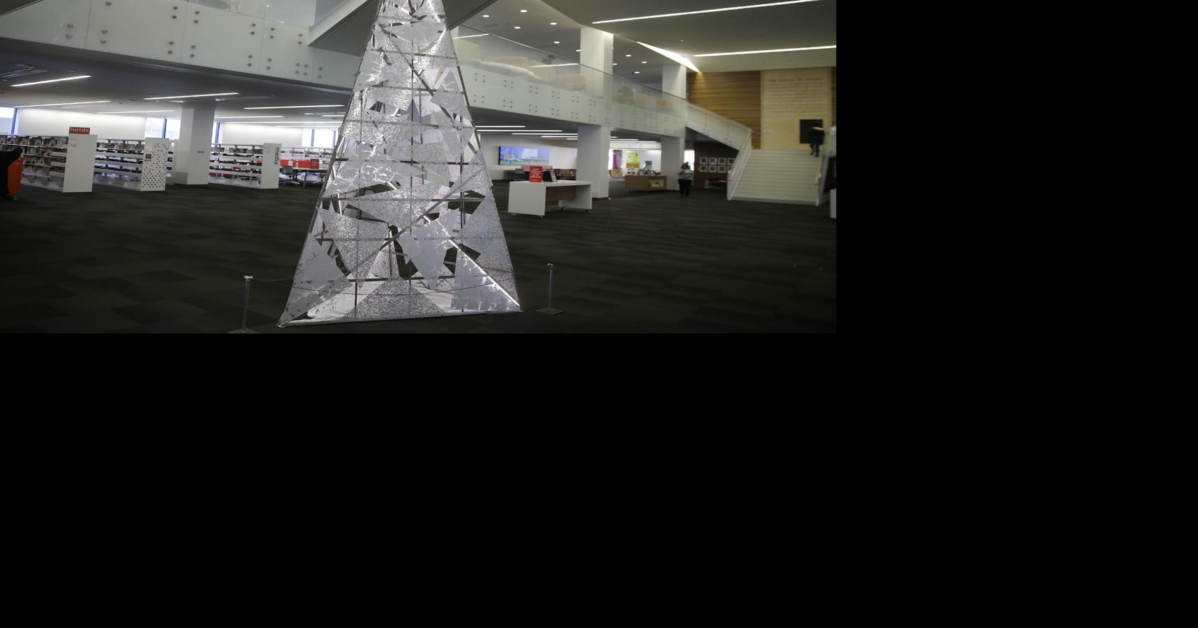 Ginnie Graham: Central Library Christmas tree offers art perspective