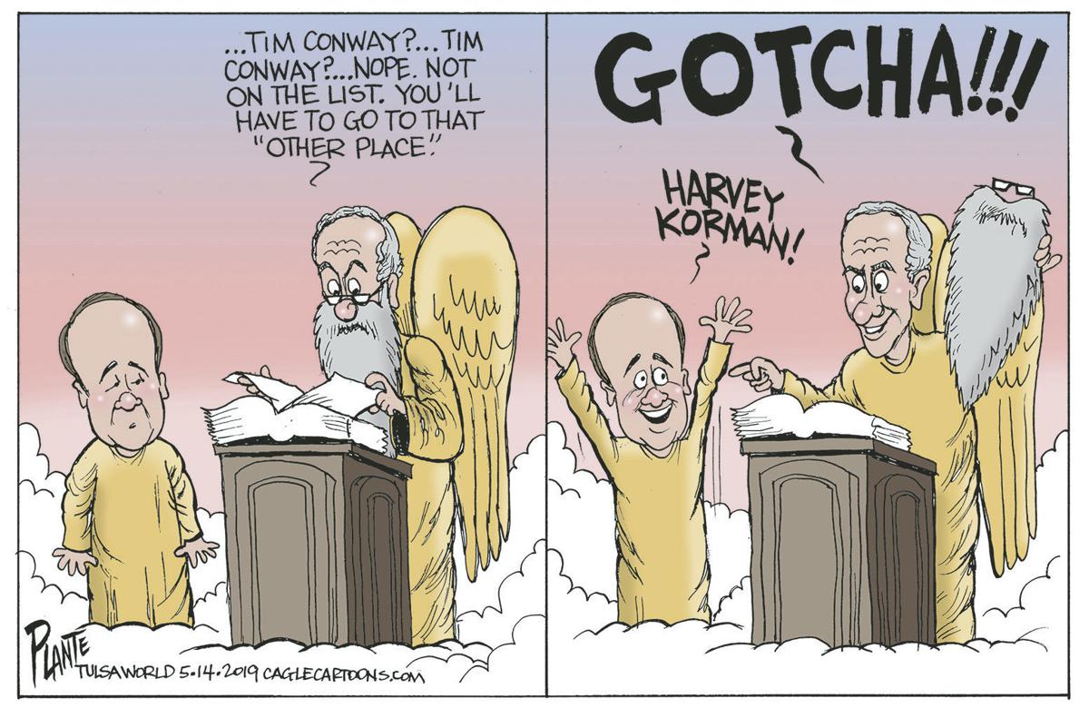 Bruce Plante Cartoon: RIP Tim Conway