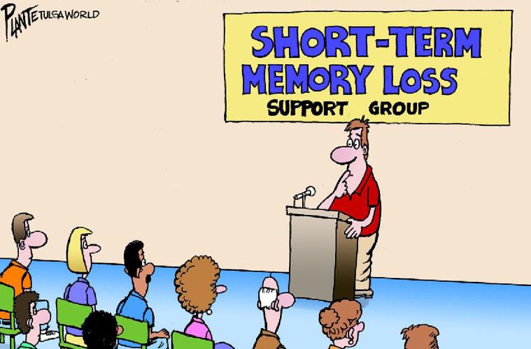 short term memory loss cartoons