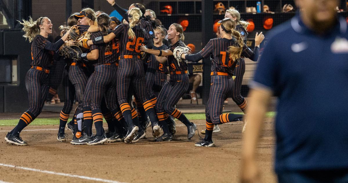 Oklahoma State softball wins Super Regional; WCWSbound