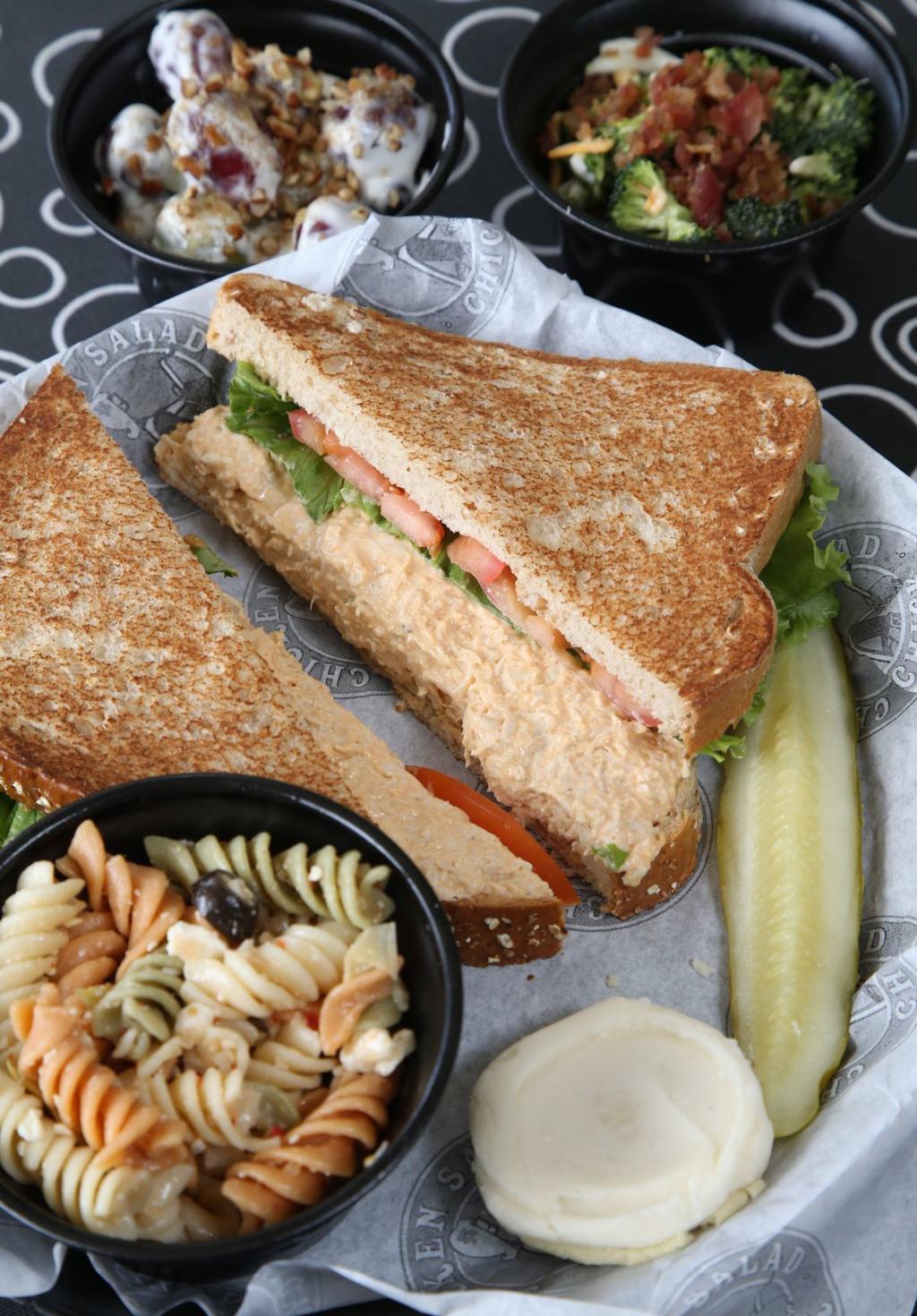 Review Like All Kinds Of Chicken Salad Head Out To Chicken Salad Chick Dining Tulsaworld Com