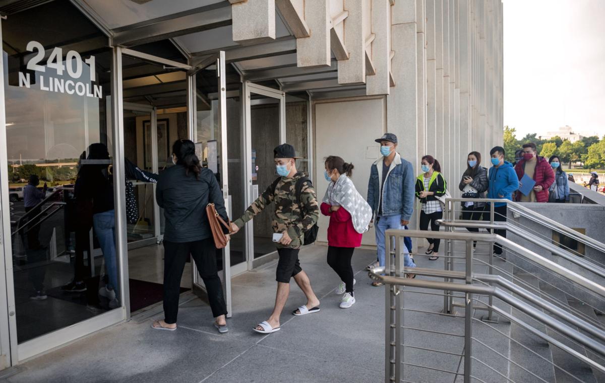 Unemployment lines