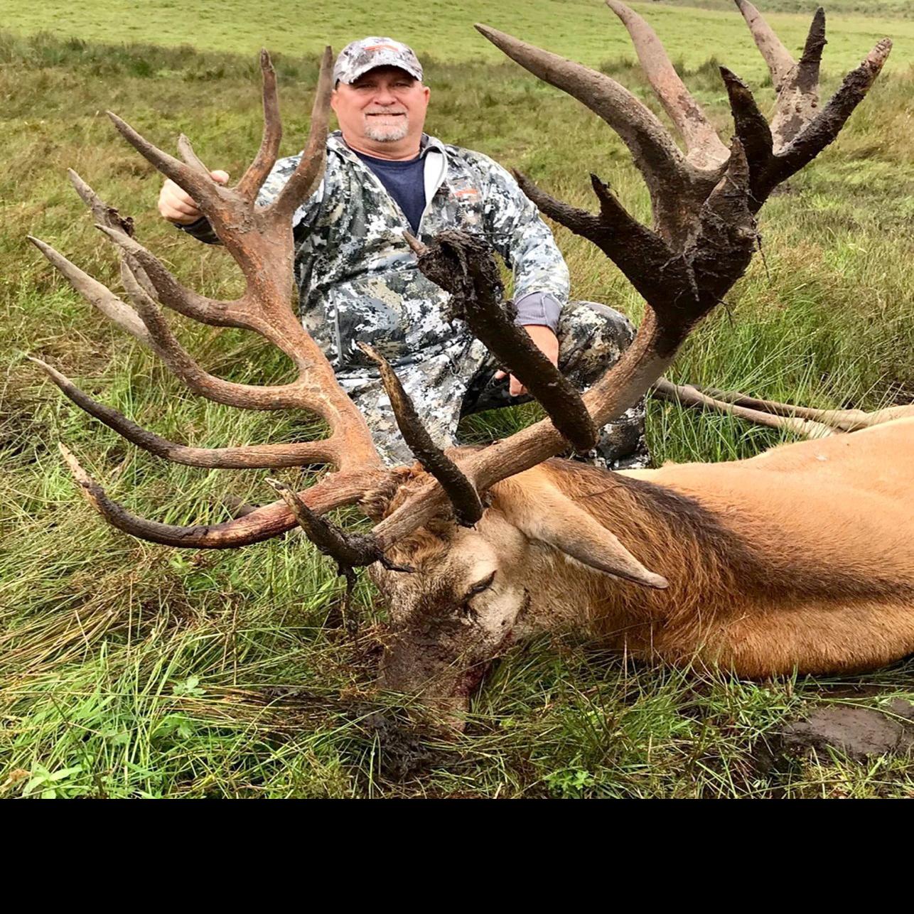 Skiatook Hunter Claims National Record Red Stag From Scotland Sports News Tulsaworld Com
