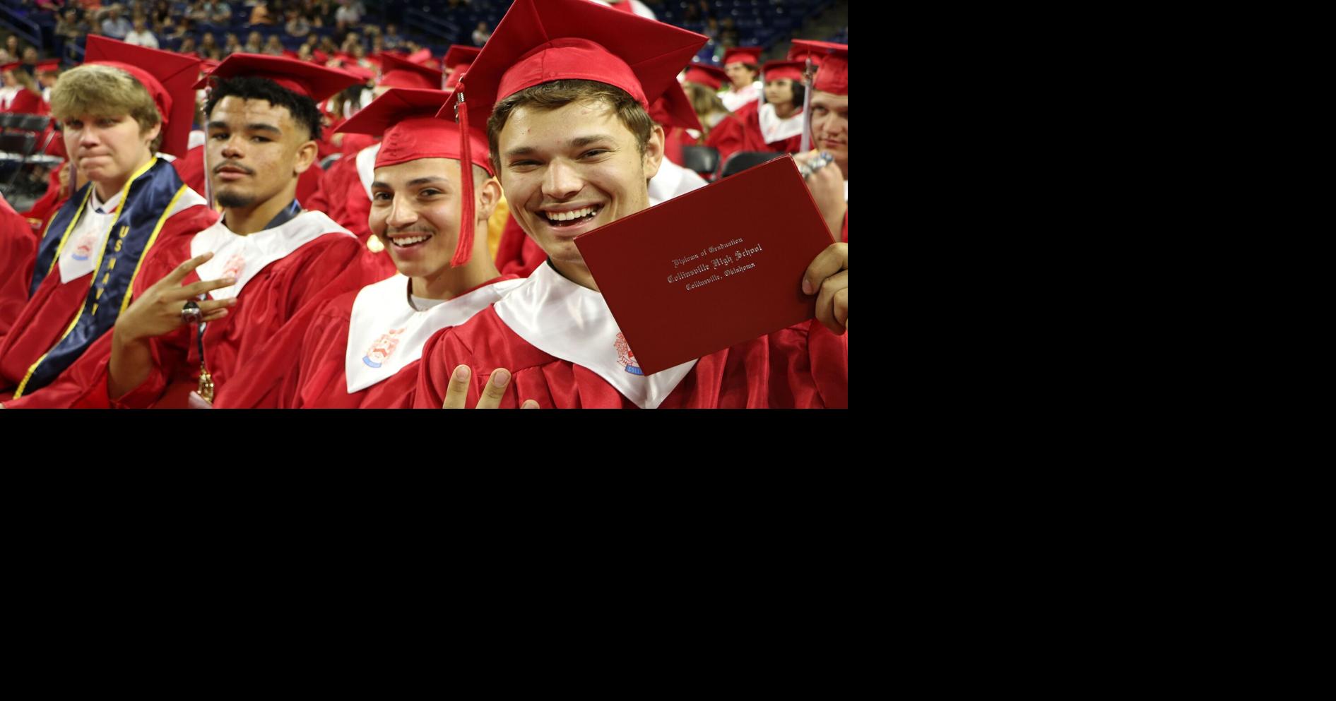 Photos See images of Collinsville High School’s 2022 graduation ceremony