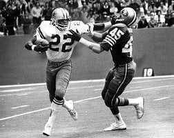 Former Dallas Cowboys wide receiver Bob Hayes, only athlete to win