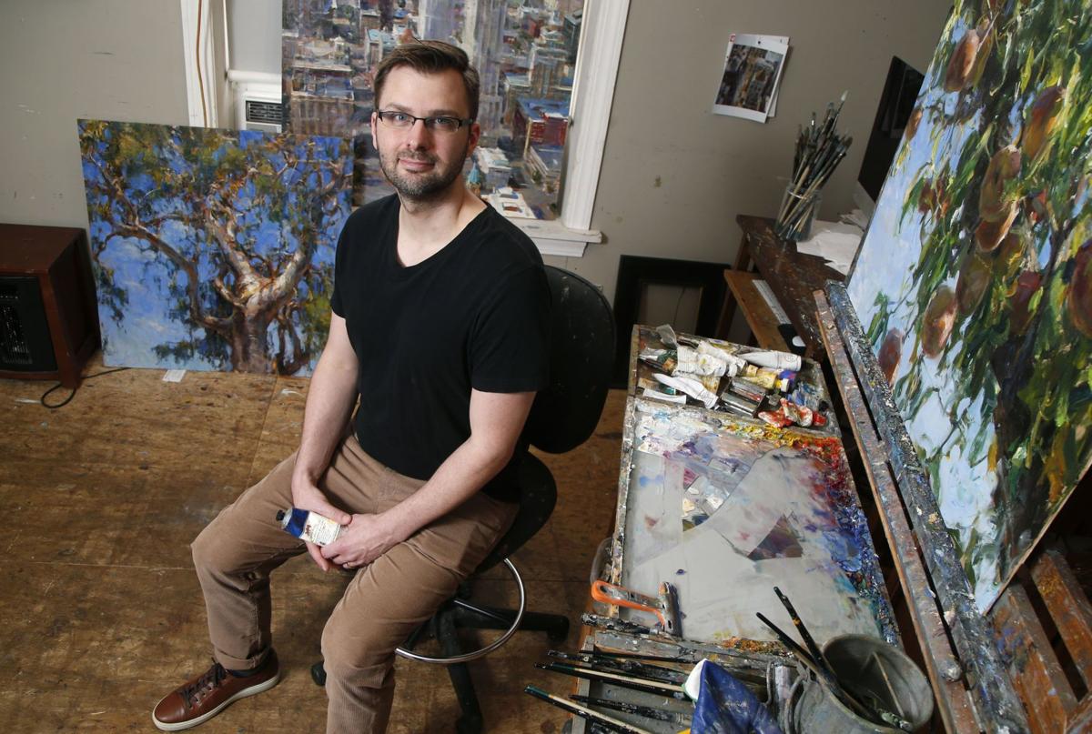 Nationally Known Artist Derek Penix Readies First Show In Hometown