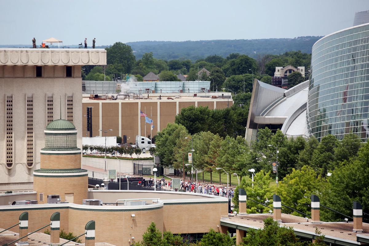Trump rally downtown