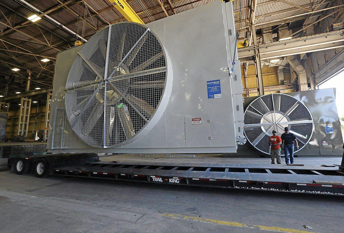 Harsco ships first cooler made entirely at its new CenterPoint facility