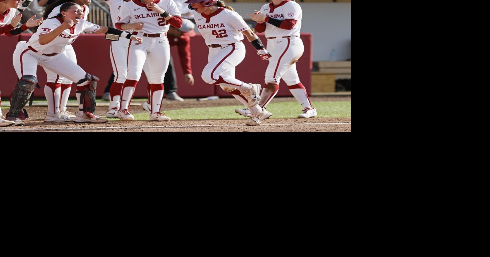 Photos: OU softball takes Game 1 against Longhorns