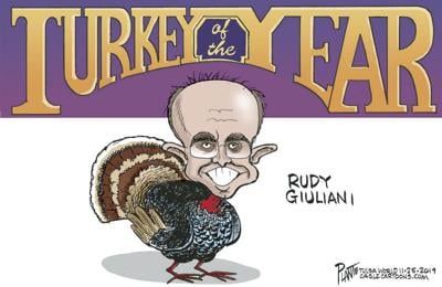 Bruce Plante Cartoon: Turkey of the Year