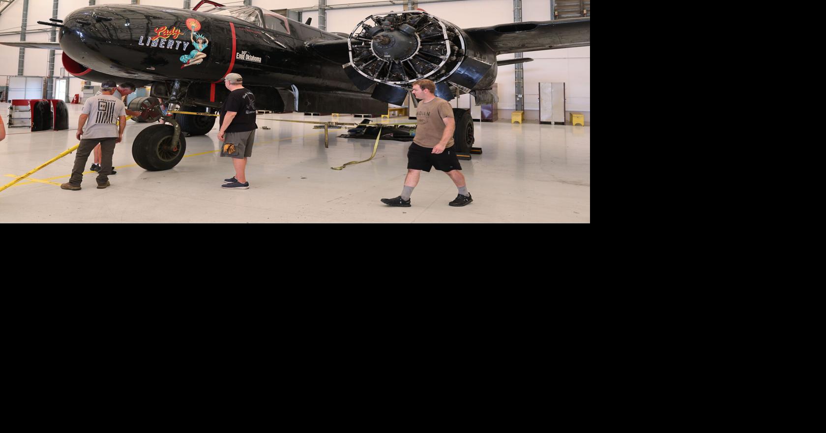 World War II plane finds permanent home at the Tulsa Air and Space Museum