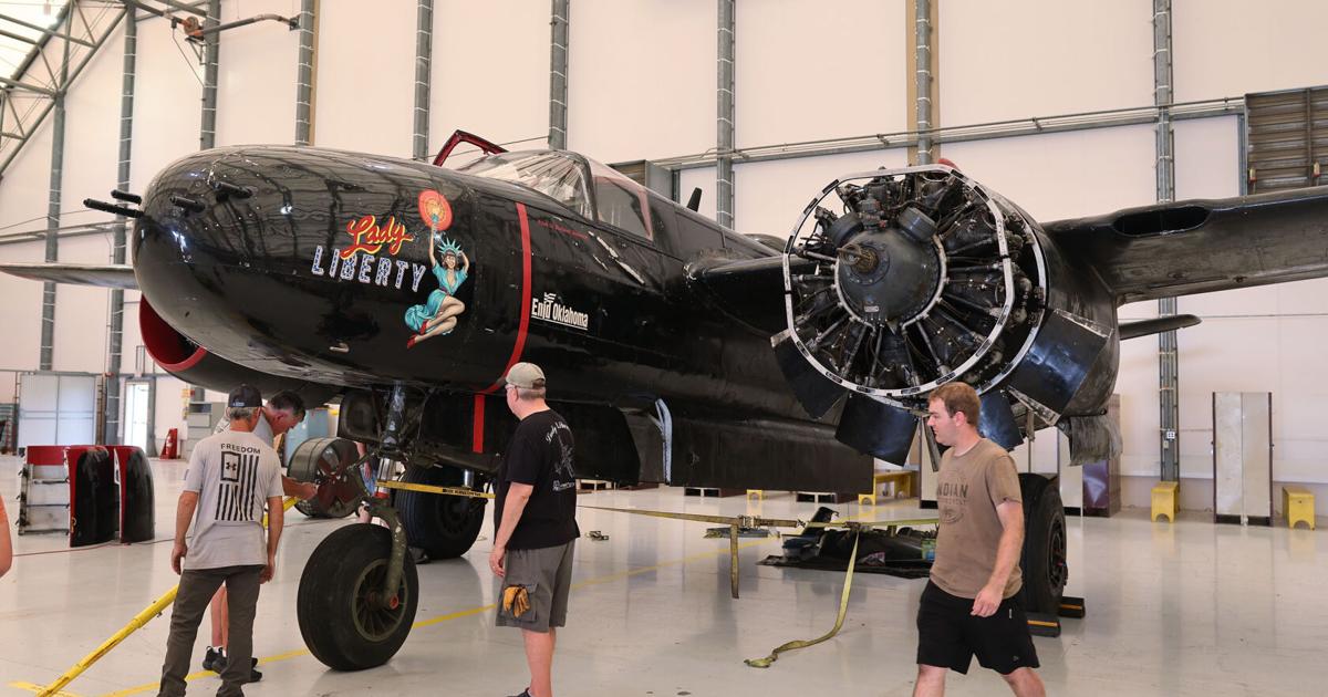 World War II plane finds permanent home at the Tulsa Air and Space Museum