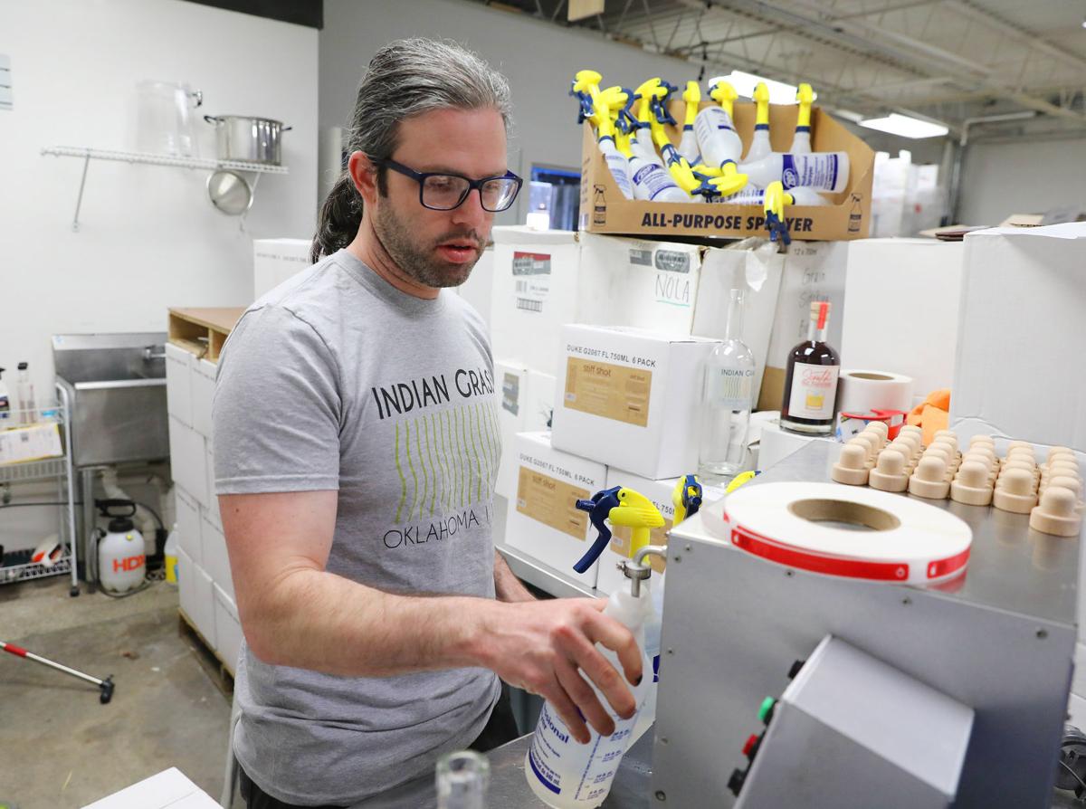 Tulsa distilleries make hand sanitizer for first responders as