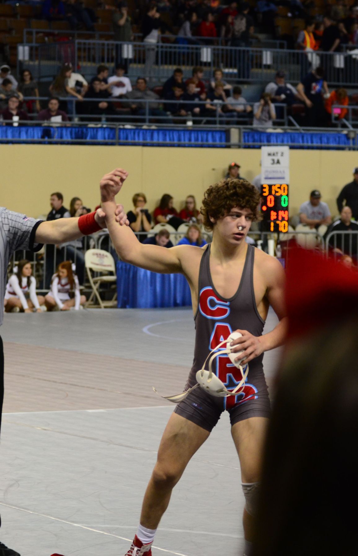 Wrestling Cardinals send 8 to Geary Tournament, Nate Keim places second at 145 Collinsville