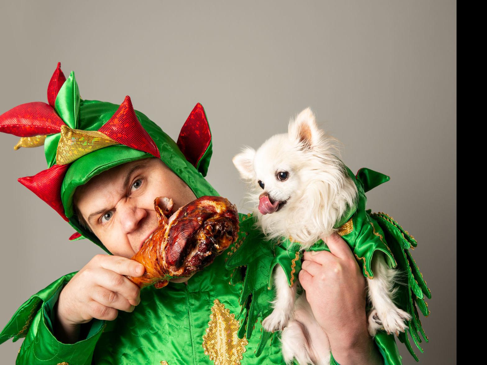 Jimmie Tramel Next Trick Piff The Magic Dragon Will Make Himself Appear In Your Living Room Television Tulsaworld Com