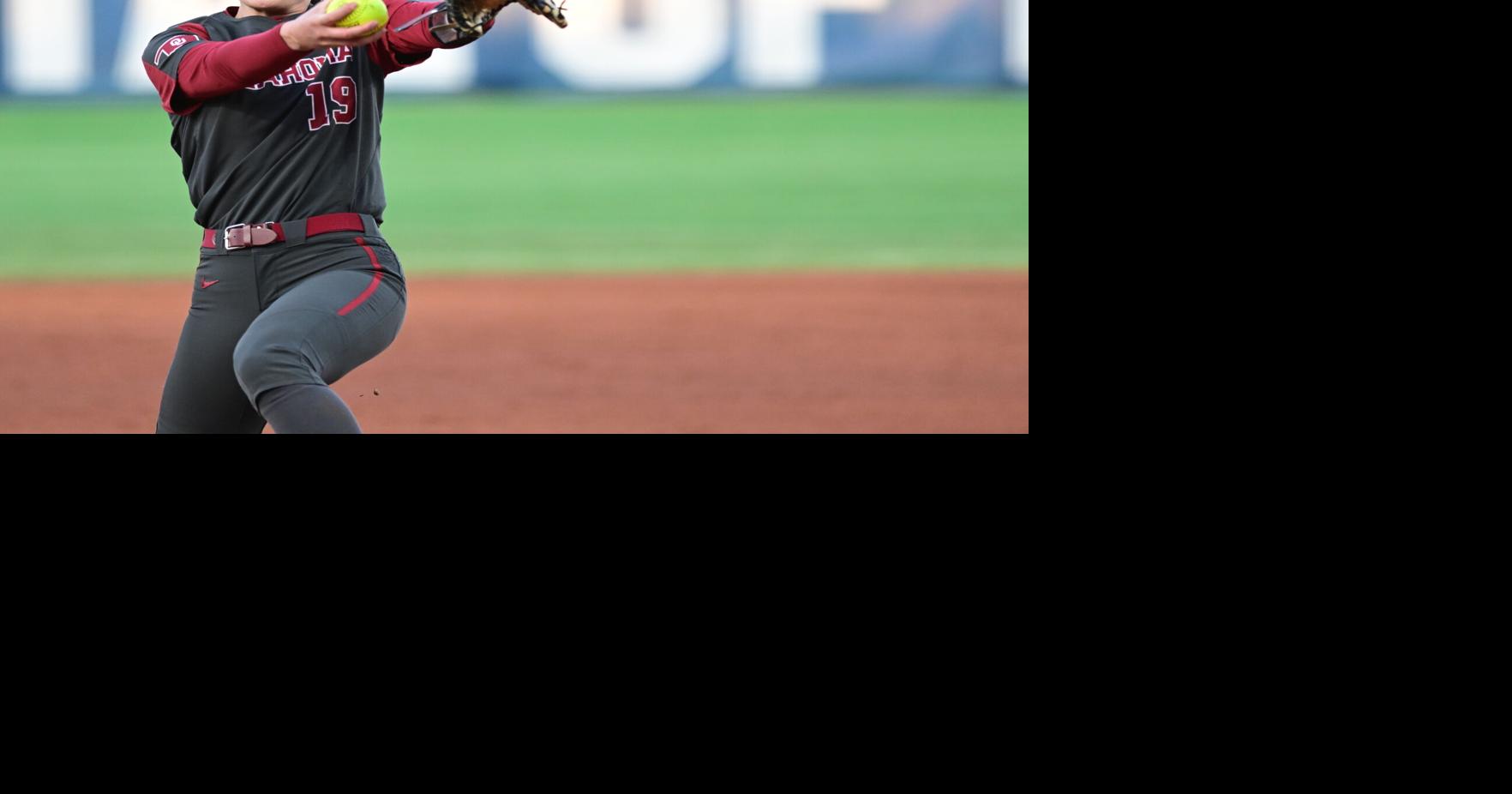 From the circle in OKC, Sooners right-hander Nicole May shows again she ...