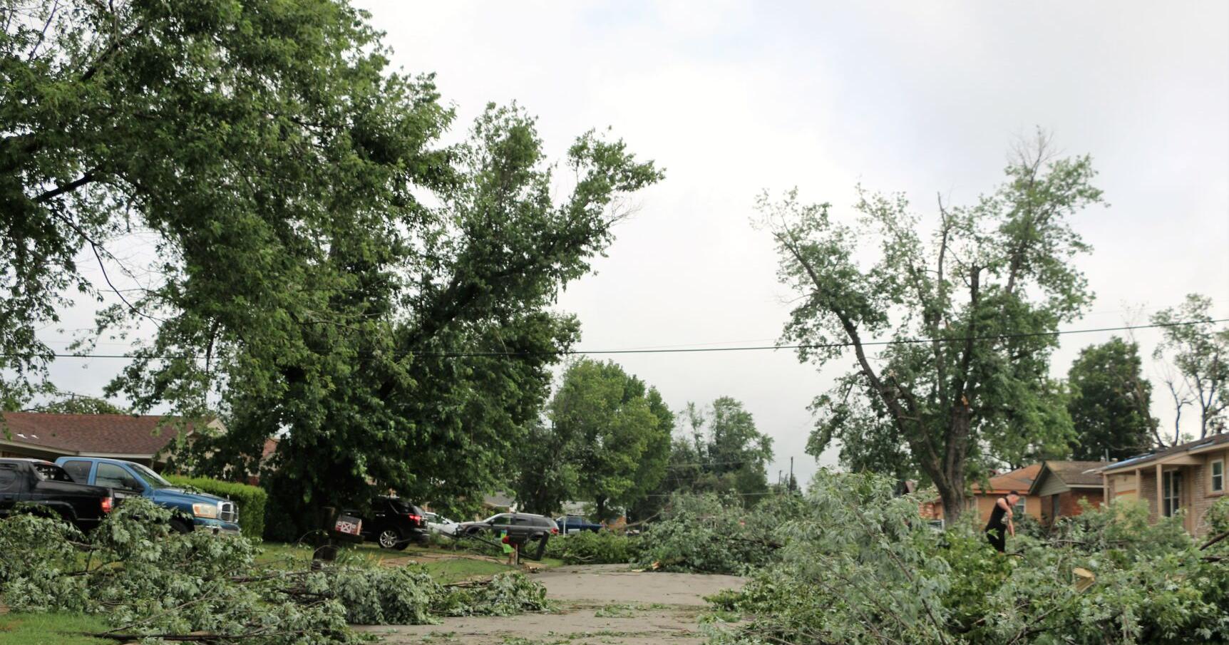 Sand Springs begins cleanup from devastating storm - Vimarsana News