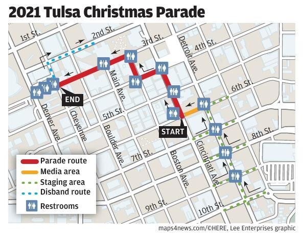 Hopkinsville Christmas Parade 2022 Route 2021 Tulsa Christmas Parade Route | | Tulsaworld.com