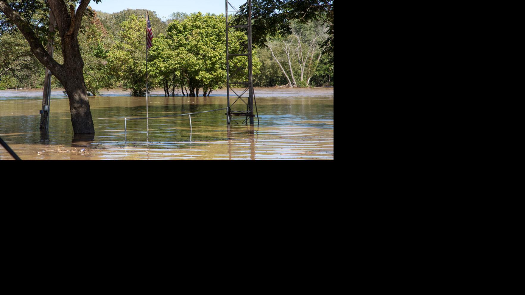 Illinois River rises again, hits warning stage for the 18th time in 12 months - Tulsa World