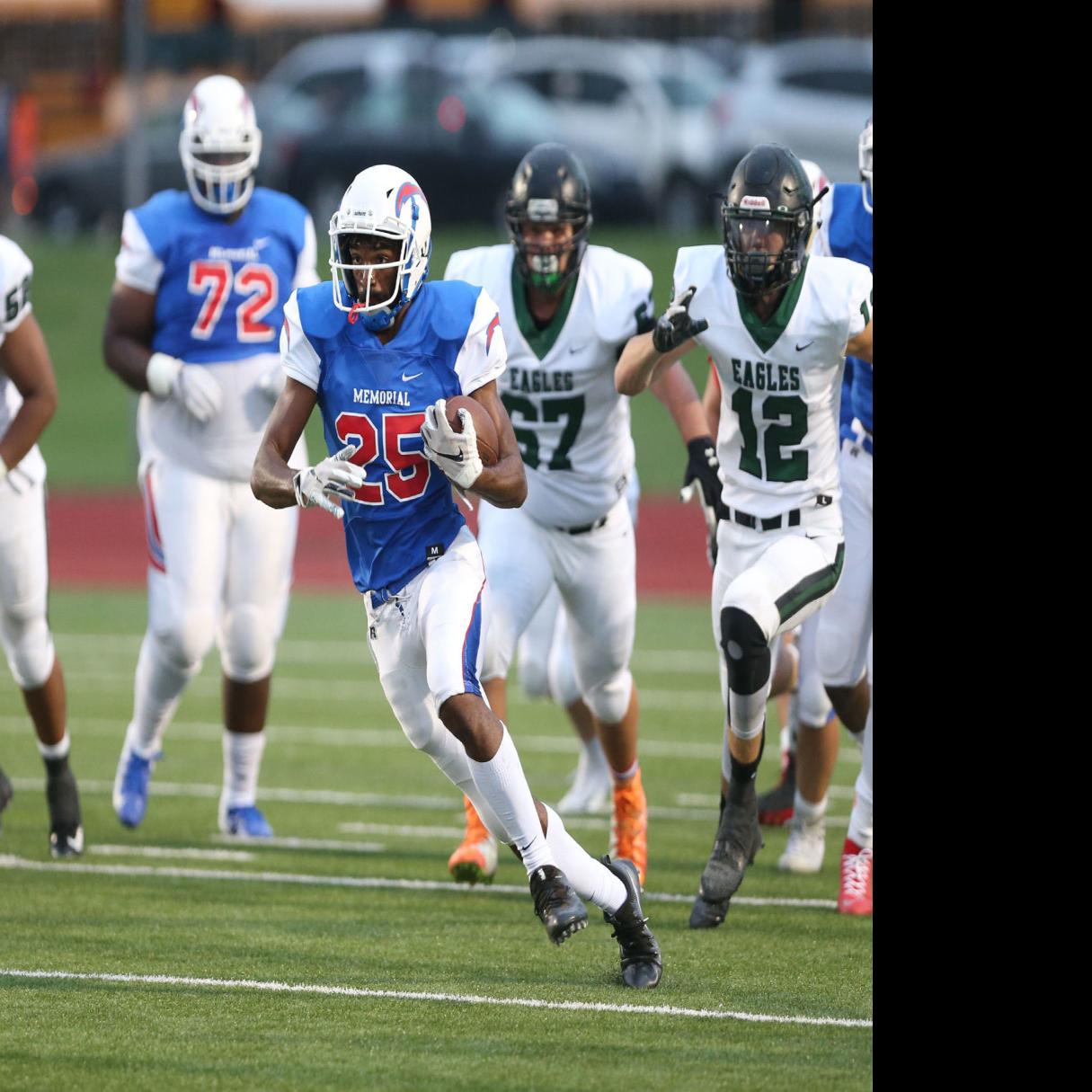 High School Football Week 2 Memorial Runs Past Edison 18 7