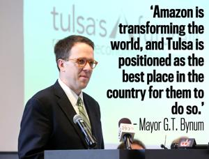 Mayor G.T. Bynum ready to do 'whatever it takes' to lure Amazon to Tulsa