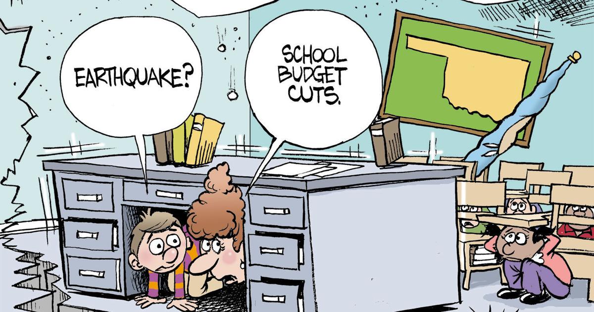 Bruce Plante Cartoon: Oklahoma Earthquake or…