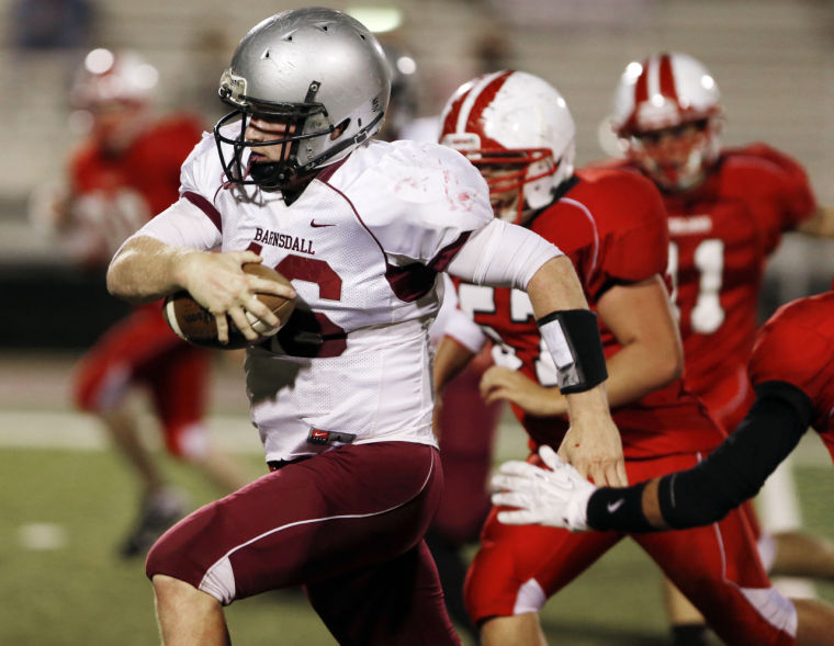 Kiefer beats Barnsdall in high-scoring battle | Football Photos ...