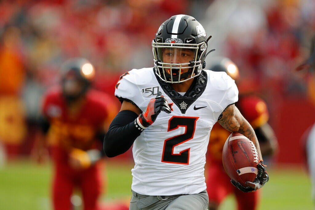 The Baltimore Ravens draft former OSU receiver Tylan Wallace in the fourth  round