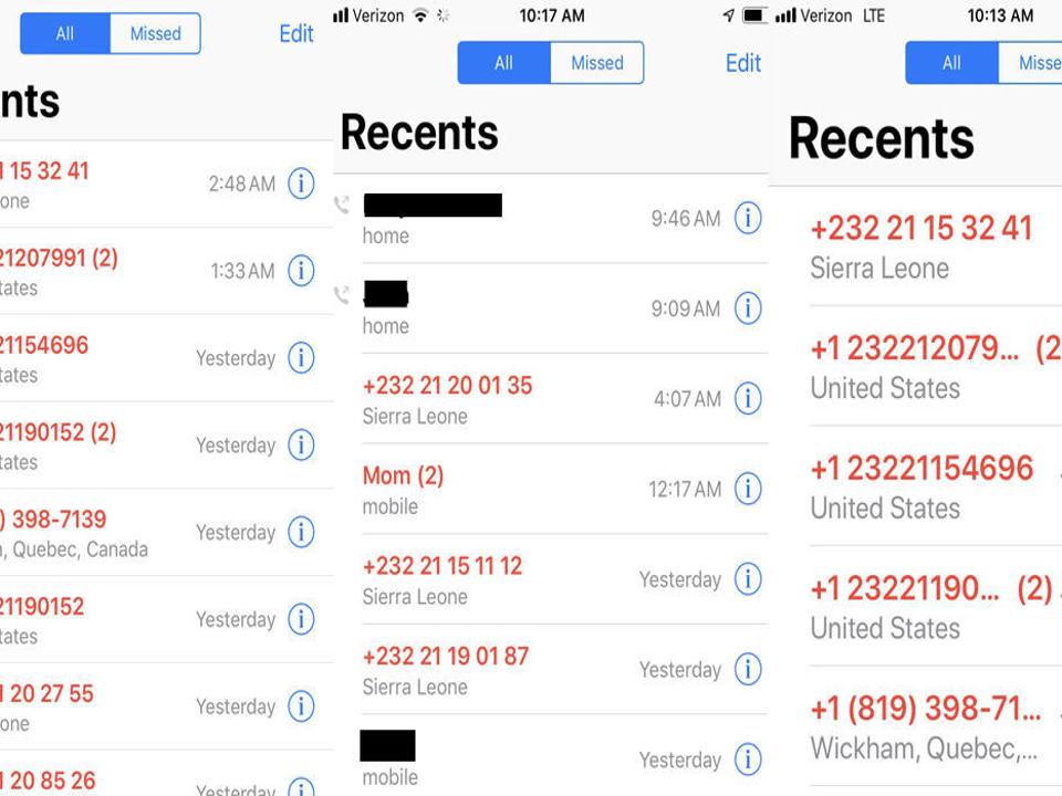 Widespread Calls From Sierra Leone A Scam To Get You To Call Back Authorities Warn Local News Tulsaworld Com