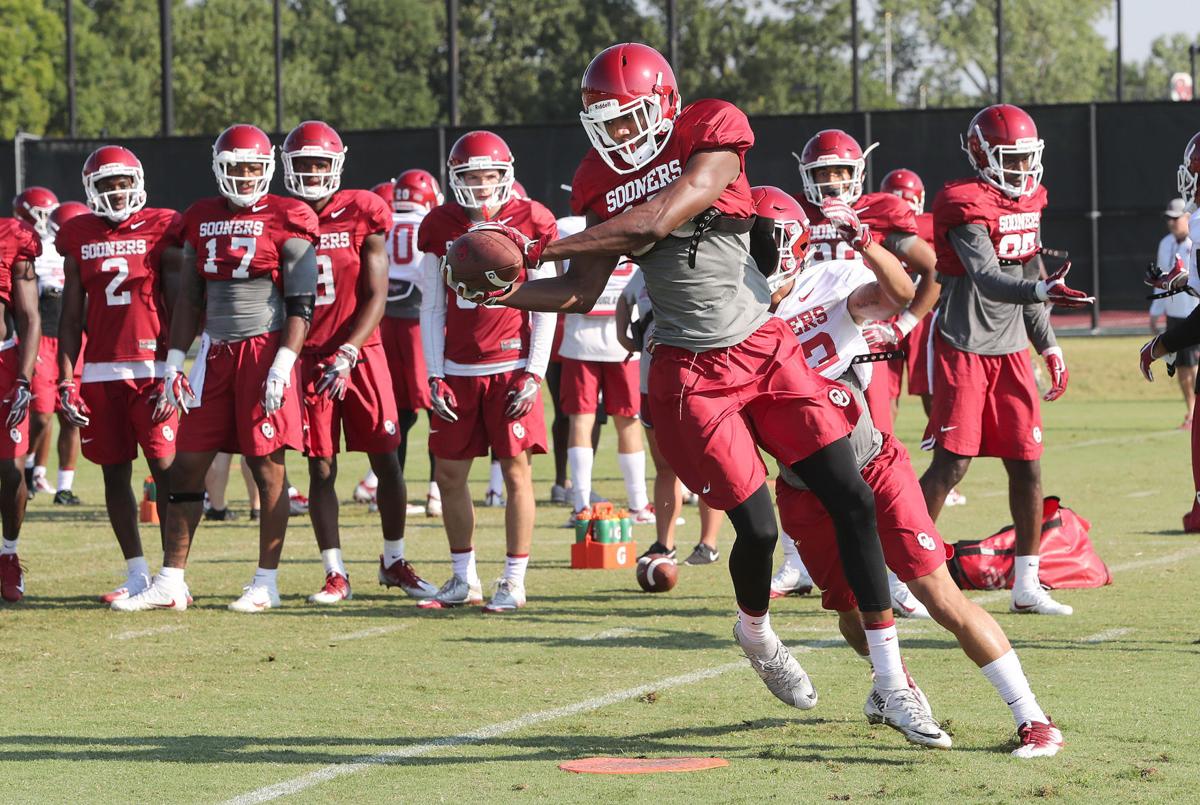 Ou Football With Camp Over Ou Receivers Keep Earning Trust With