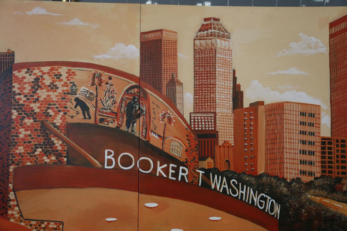 Booker T Washington High School Art Students Pay Tribute To