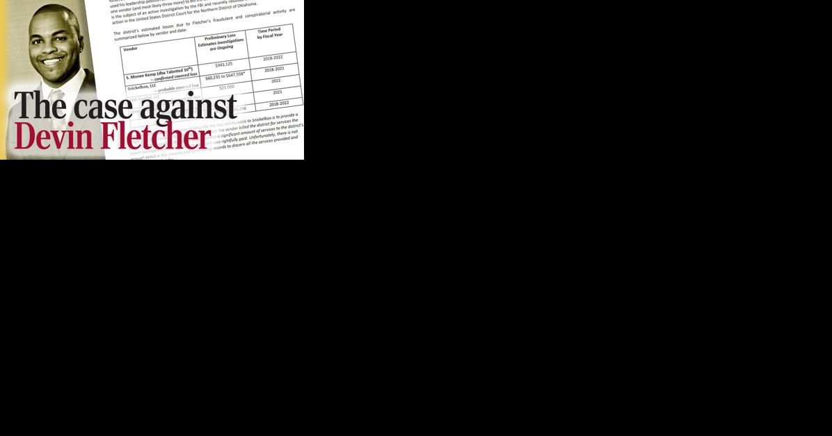 Devin Fletcher case: Tulsa World goes in-depth with records - Vimarsana News