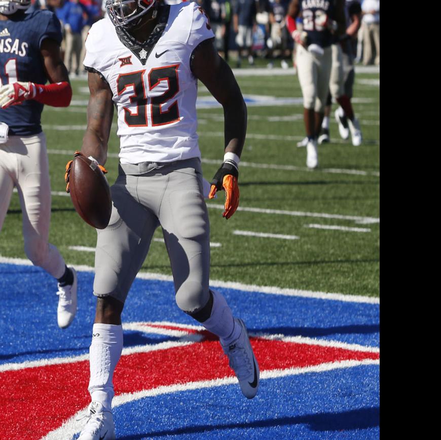 Oklahoma State At Kansas Running Back Chris Carson Has Productive Day In Return Osu Sports Extra Tulsaworld Com