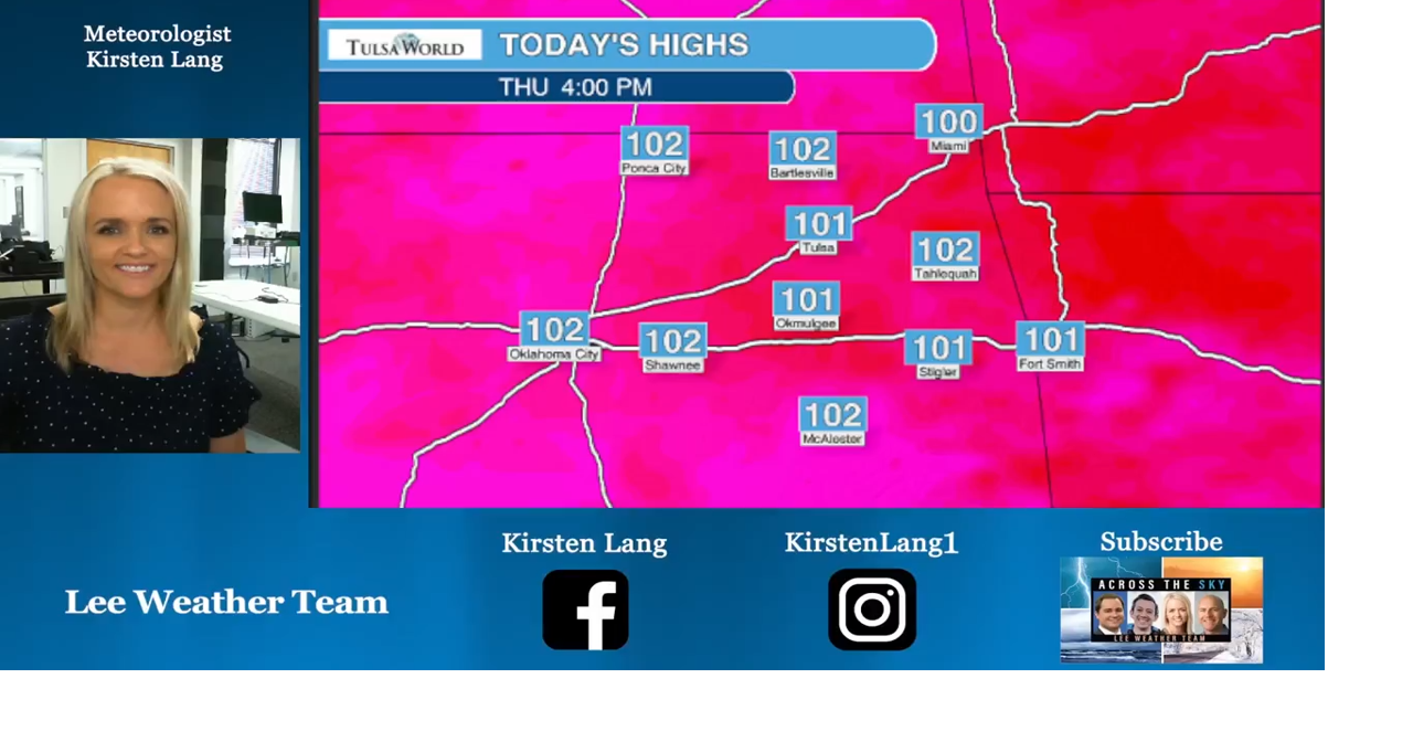 Cooler weather is in sight, Meteorologist Kirsten Lang has the forecast