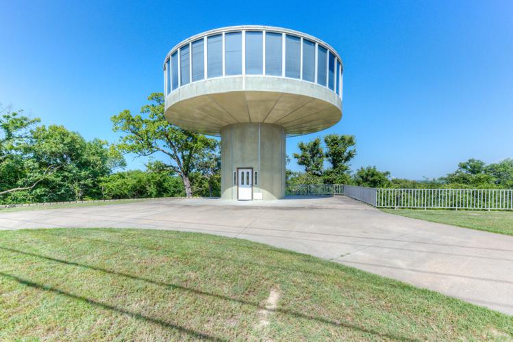 One-of-a-kind circular 'flying saucer' Tulsa home up for sale