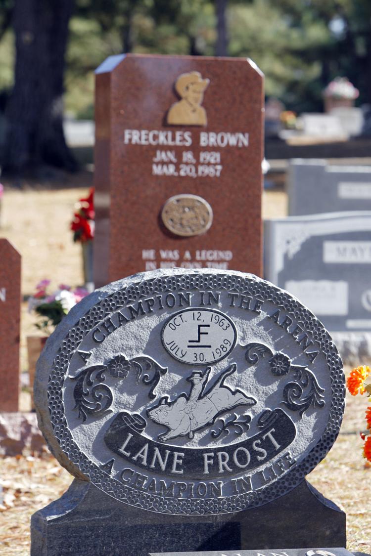 Reba's Place in Atoka showing Lane Frost documentary film