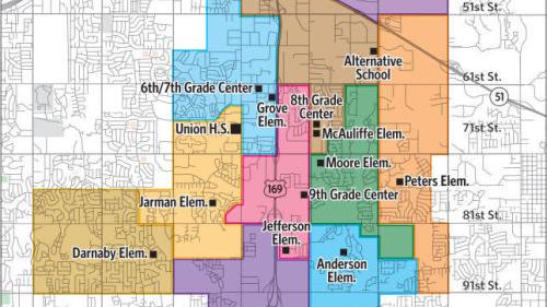 Union School District Map | | tulsaworld.com