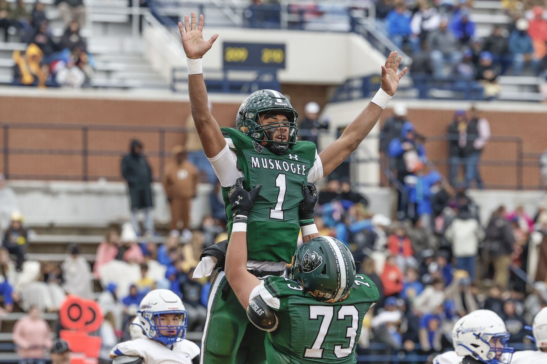 Muskogee Roughers Win First Gold Ball Since 1986, Avenging Week 10 Loss to Stillwater Pioneers