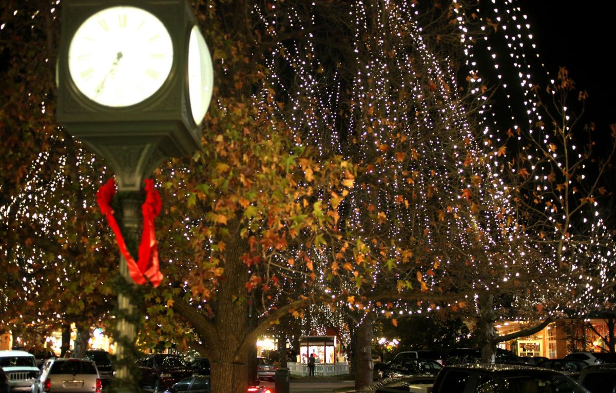 throwback tulsa gallery we got fancy new christmas lights utica square lights on