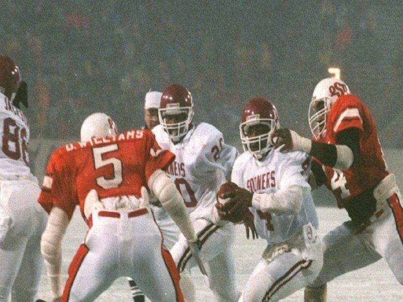 bedlam anniversaries looking back at the 1965 1985 and 1995 ou osu football games osu sports extra tulsaworld com