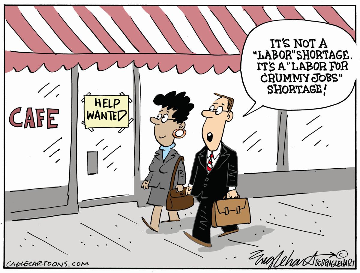 Cartoon: Labor shortage Cartoon: Labor shortage