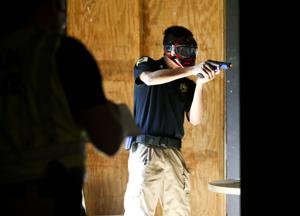 Police explorers learn what it takes to wear the badge