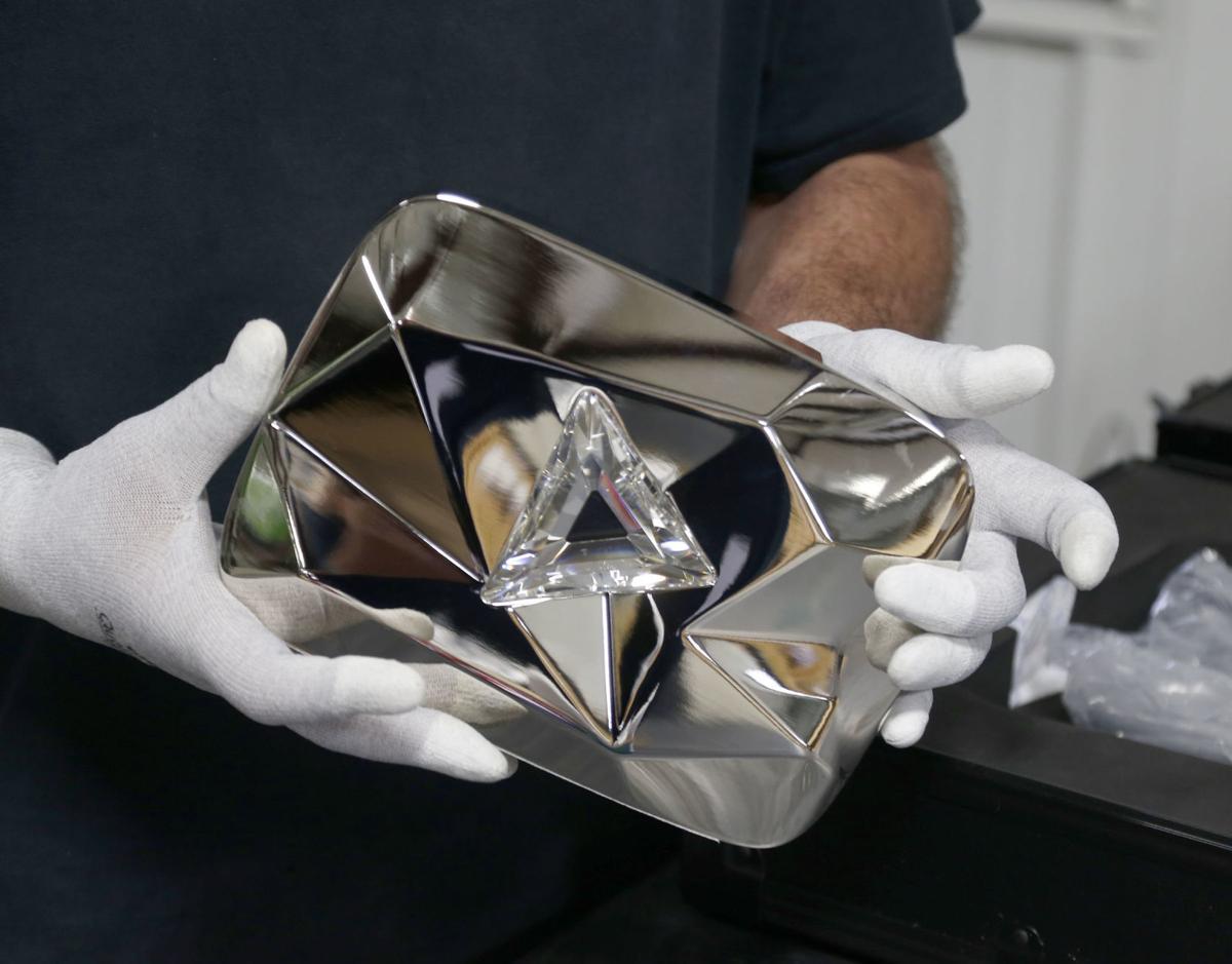 Some Of The Most Famous Trophies In The Entertainment World Get Their Finishing Touches In Grove Tulsa World Magazine Tulsaworld Com