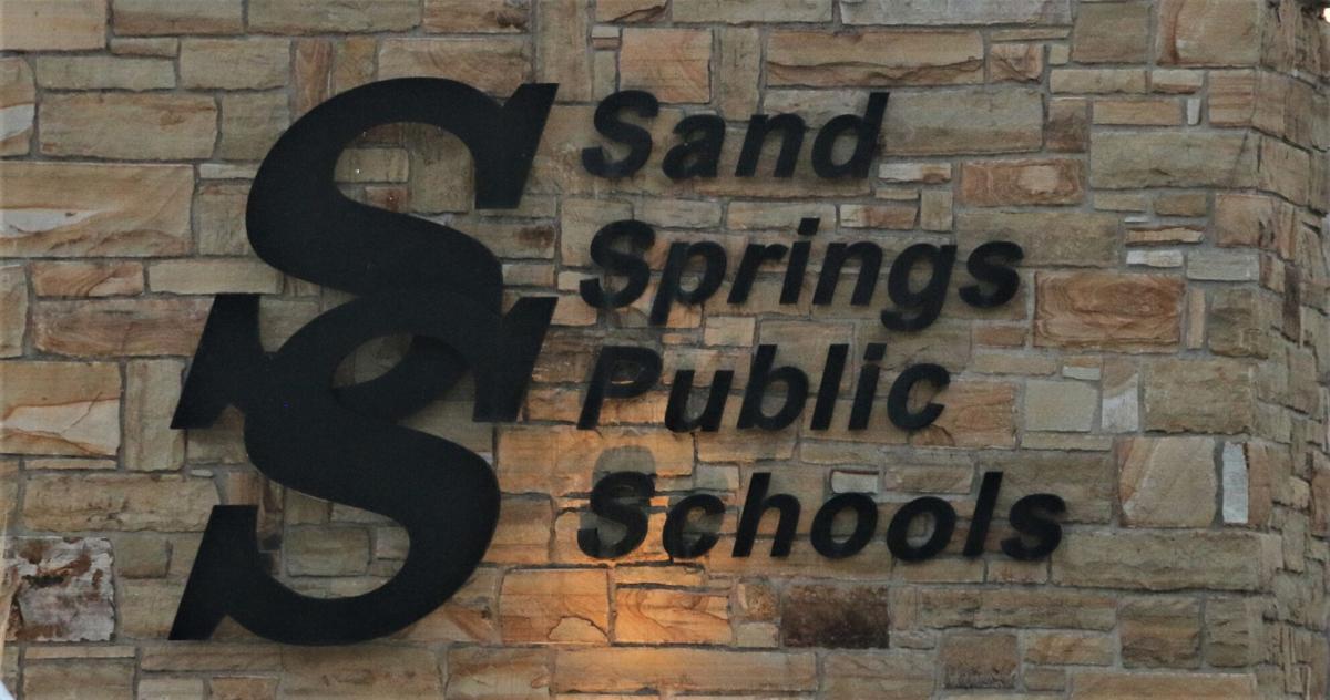 Sand Springs Public Schools logo. Stock Image (copy)