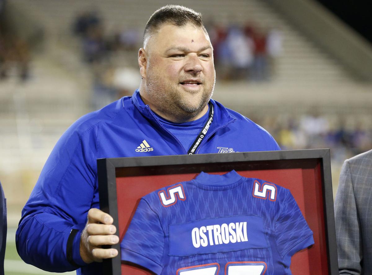 Tulane At Tulsa Former All American Jerry Ostroski Honored