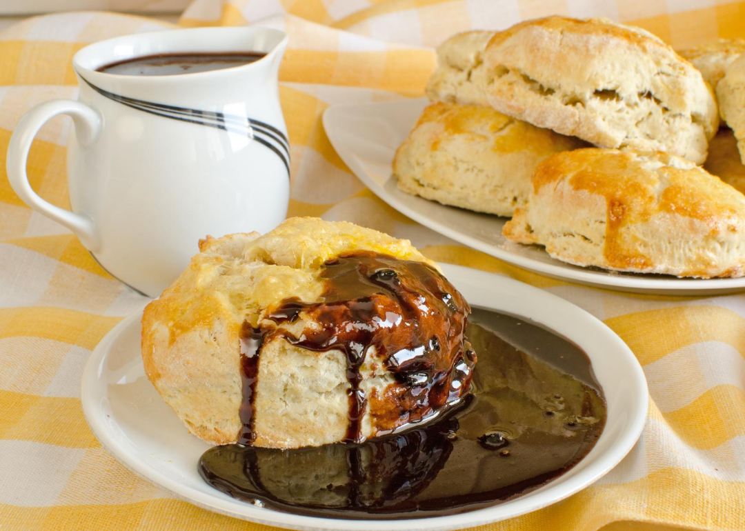 Letter Chocolate gravy is a thing and is delicious